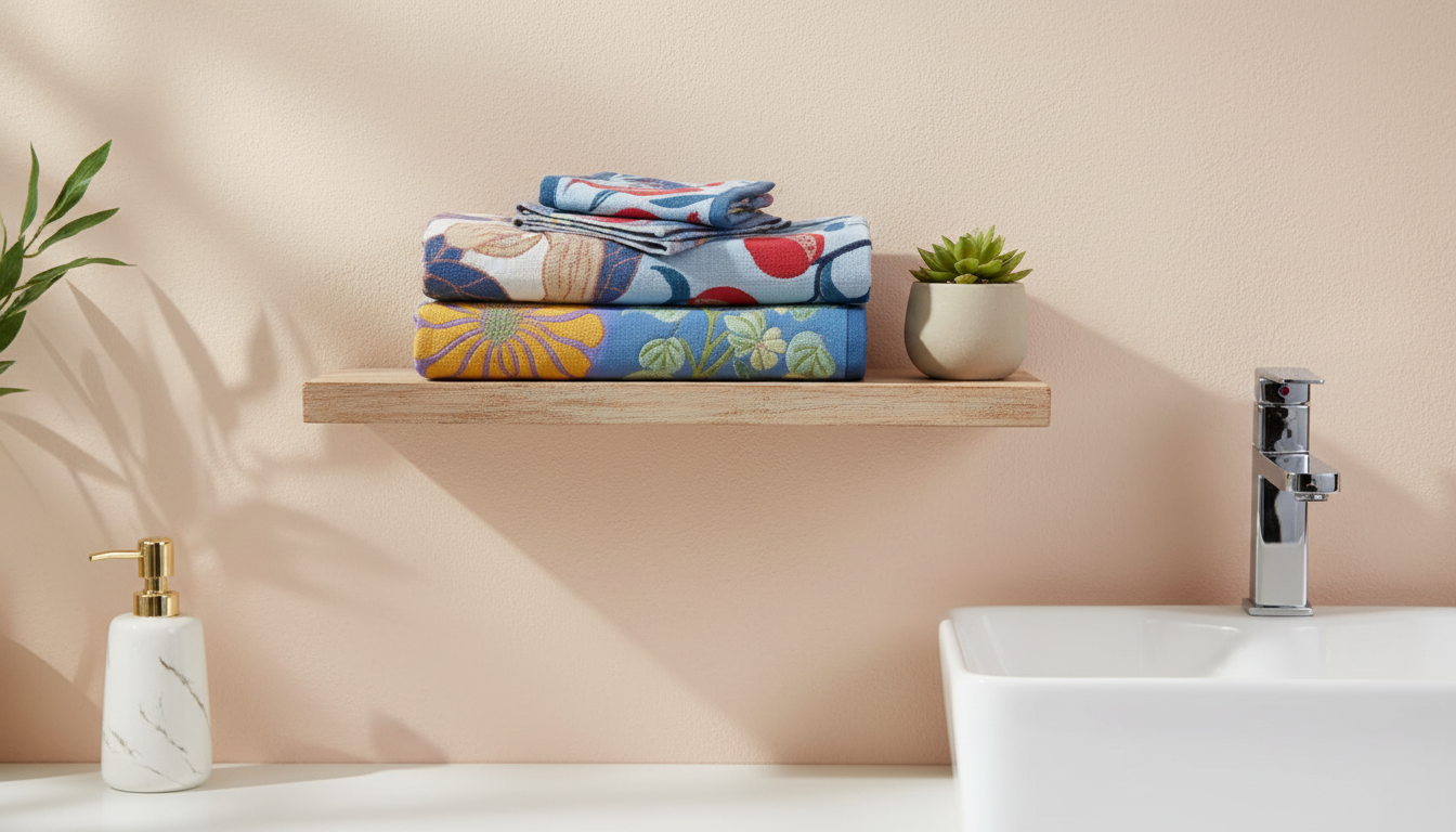 13x16 Cotton Gauze Hand Towel: Quick-Dry Kitchen Cloth