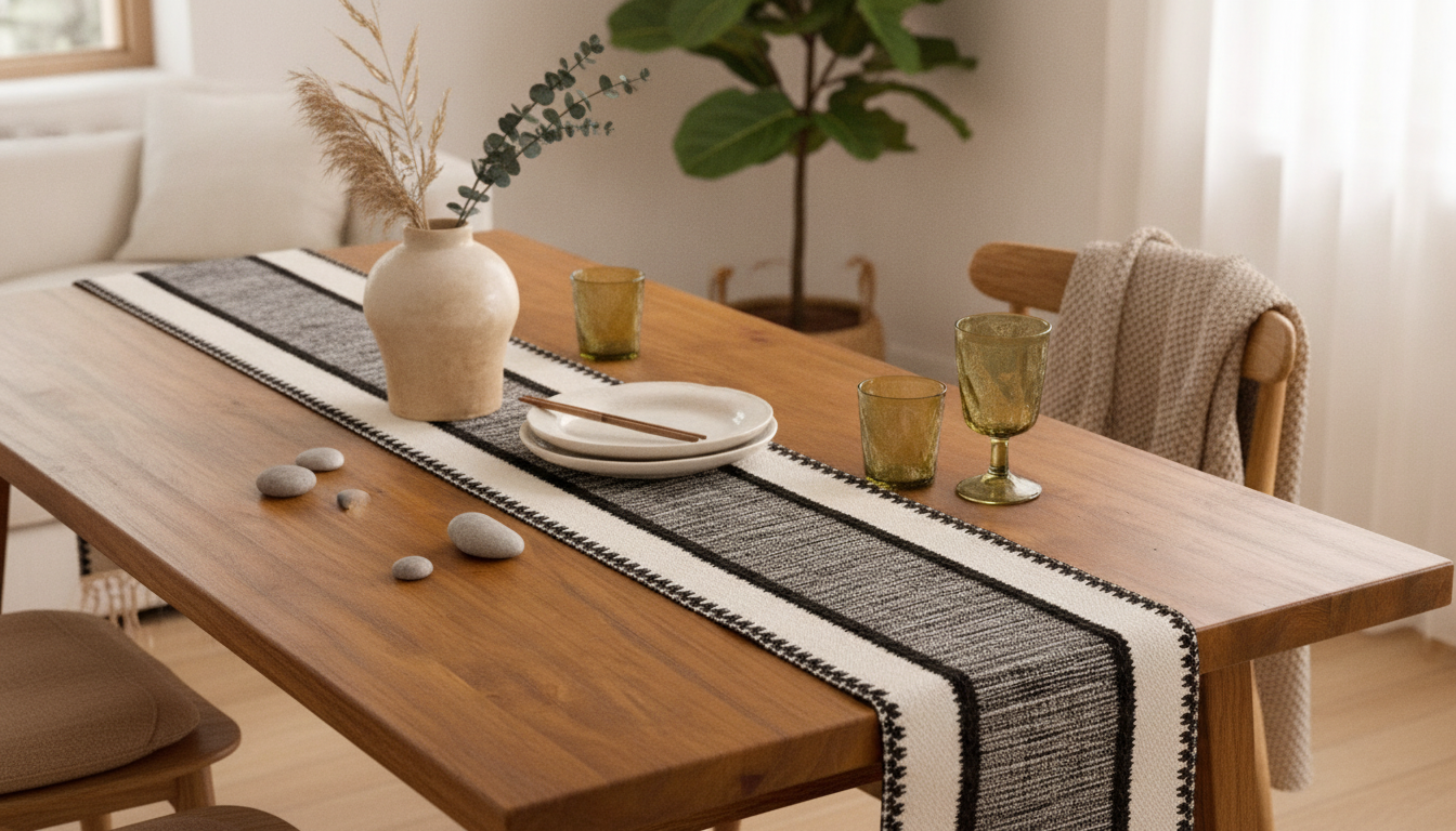 Nordic Tassel Table Runner: Cozy, Neutral Styling Tips