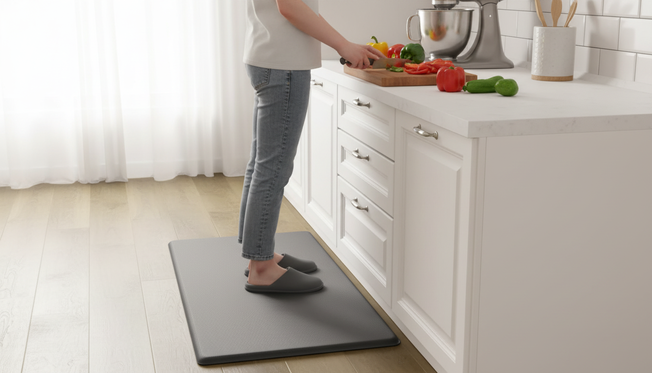 Waterproof Non-Slip Anti-Fatigue Mat for Kitchen & Desk